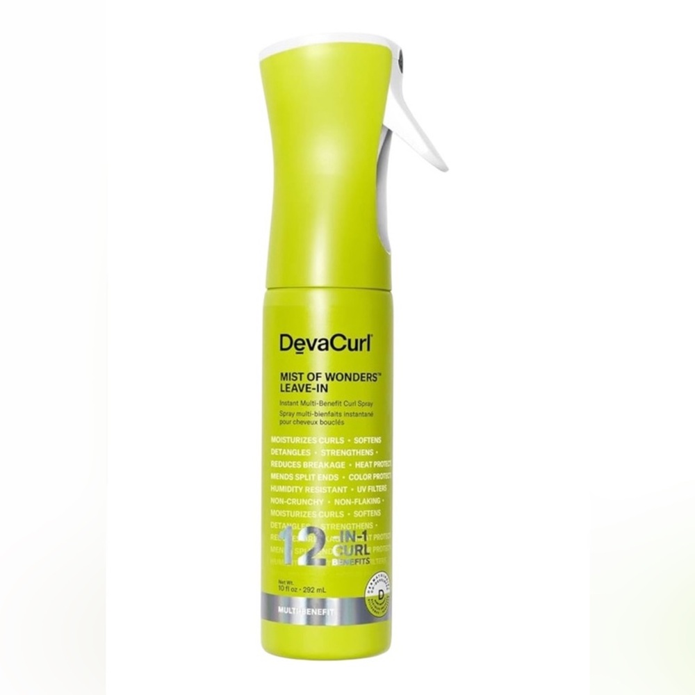 DevaCurl Mist of Wonders Leave-In Spray Conditioner 12 in 1 Benefits